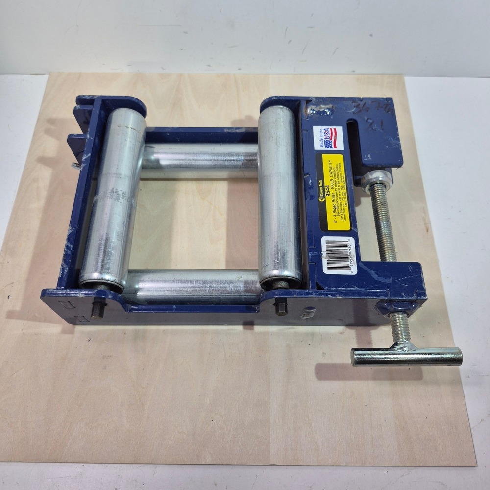 Current‎ Tools 9544 4-Sided Roller 100lb Capacity Cable Pulling Guide Blue USA